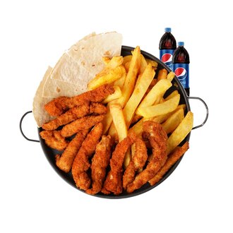 Cajun Baharatlı Tavuk Sepeti (750 gr.) Menü görseli