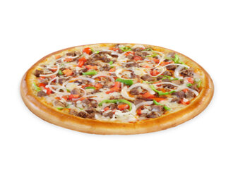 Kavurmalı Pizza (Büyük) görseli