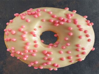 Vanilyalı Halka Donut (Adet) görseli