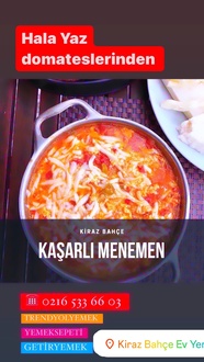 Kaşarlı Menemen görseli