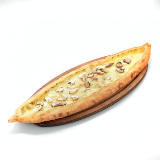 Kuşbaşılı & Mantarlı & Kaşarlı Pide görseli