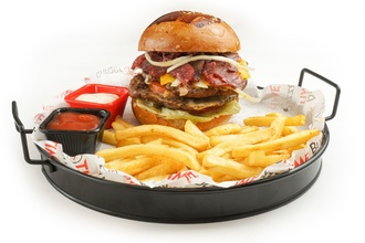 Double Pastırmalı Burger görseli