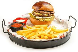 Double Acılı Burger görseli