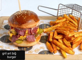 Gril Art Big Burger görseli