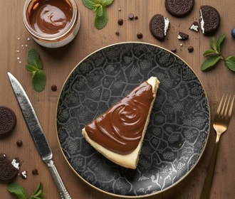 Nutellalı Cheesecake görseli