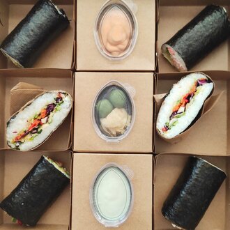 Onigirazu & Suşi Burrito Set Menü görseli