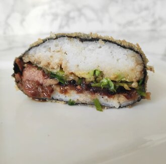 Tavuk Teriyaki Tempura Onigirazu görseli