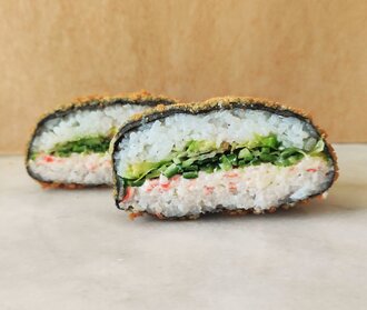 California Tempura Onigirazu görseli