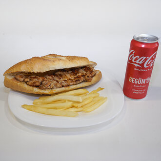 Yarım Ekmek Arası Tavuk Pirzola Menü görseli