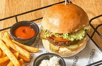 Happy Vegan Burger görseli