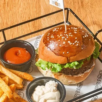 Happy Vejetaryen Burger görseli