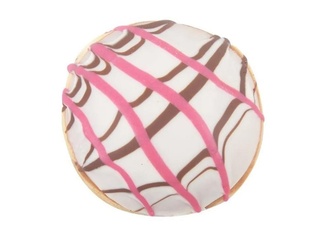 Vanilya Kaplı Ahududulu Donut (Adet) görseli