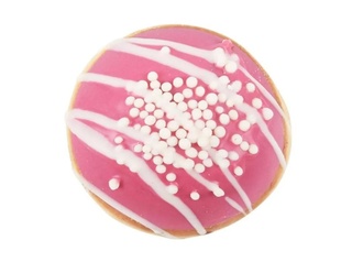 Duble Çilekli Donut (Adet) görseli