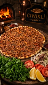 Lahmacun görseli