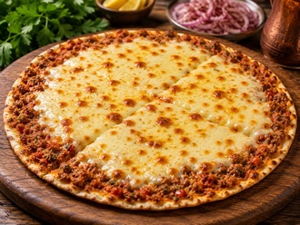 Kaşarlı Lahmacun görseli