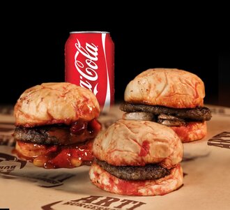 3'lü Islak Hamburger Menü görseli
