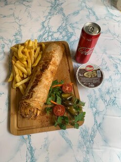 Ateş Klasik Et Döner 4 lü Menü görseli