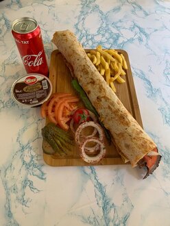 Ateş Zurna Et Döner 4 lü Menü görseli