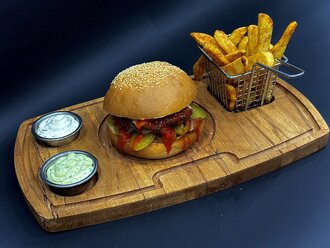 Chef's Mexican Burger görseli
