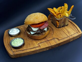 Double Bacon Burger görseli