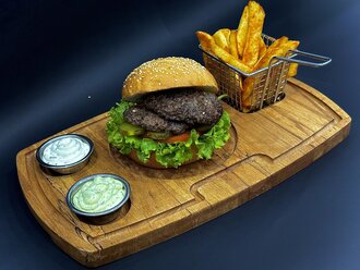 Double Classic Burger görseli