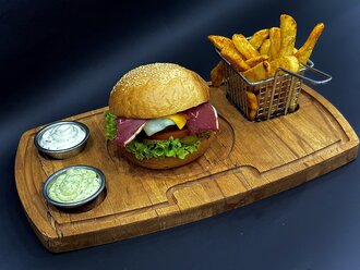 Chef's Kral Burger görseli