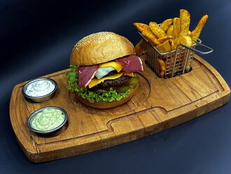 Double Kral Burger görseli