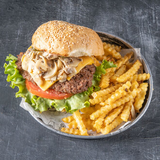 Mushroom Hall Burger görseli