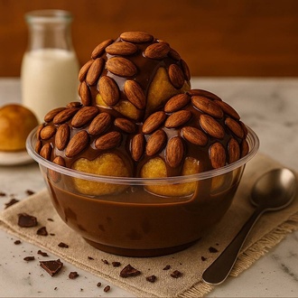 Antep Fıstıklı Profiterol (3 Top) görseli