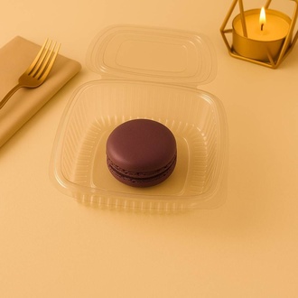 Çikolatalı Macaron görseli