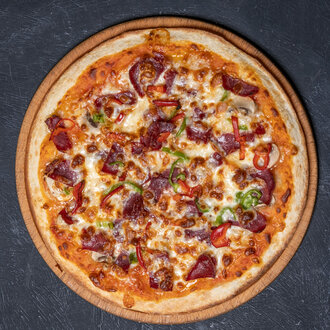 Pastırmalı Pizza (Orta) görseli