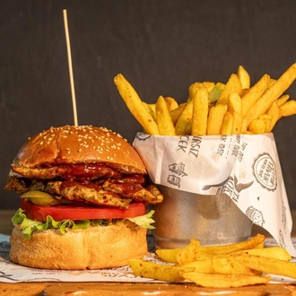 Mexican Soslu Tavuk Burger Menü görseli