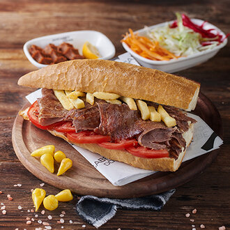 3/4 Ekmek Arası Et Döner (120 gr.) görseli