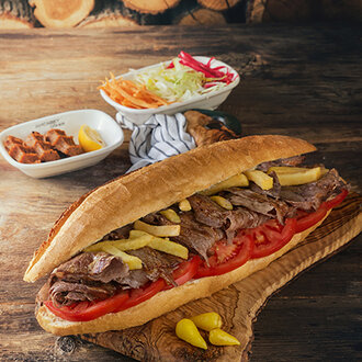 Tam Ekmek Arası Et Döner (100 gr.) görseli