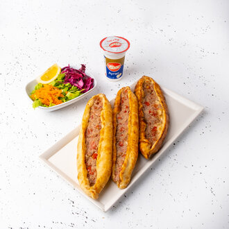 3'lü Kıymalı Cantık (Uzun) Menü görseli