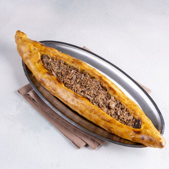 Kavurmalı Kayık Pide (Açık) görseli