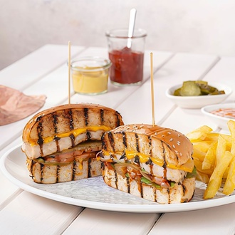Çıtır Tavuk Burger görseli