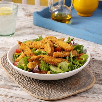 Çıtır Tavuk Salata görseli
