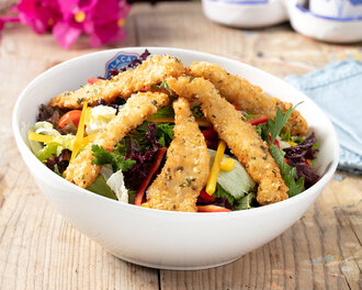 Çıtır Tavuk Salata görseli