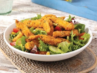 Çıtır Tavuk Salata görseli
