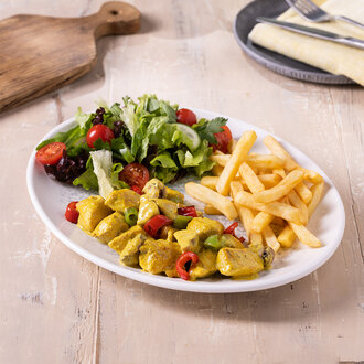 Köri Soslu Tavuk görseli