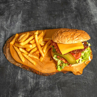 Cheeseburger Menü görseli
