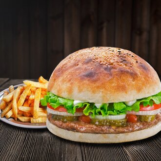 Köfte Burger görseli