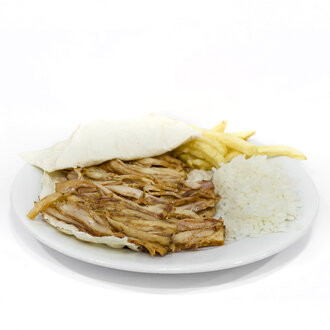 Pilav Üstü Tavuk Döner görseli