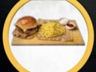 Tavuk Pirzola Cheeseburger görseli