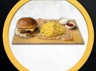 Dolu Dolu Tavuk Pirzola Burger görseli