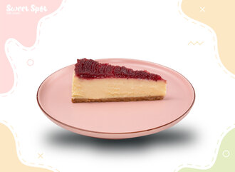Ricottalı Frambuazlı Cheesecake görseli