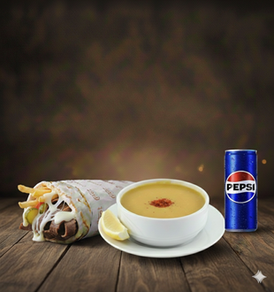 Kaşarlı Et Döner Dürüm Menü görseli