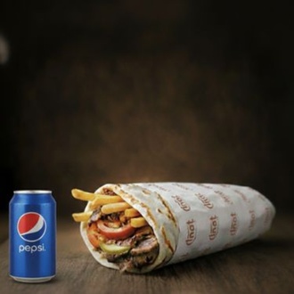 Zurna Et Döner Dürüm (45 cm) Menü görseli