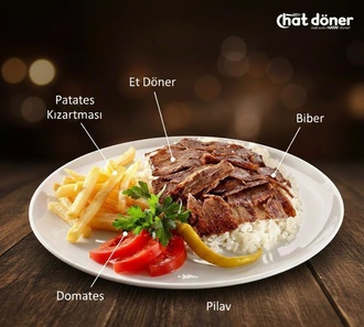 Pilav Üstü Et Döner görseli